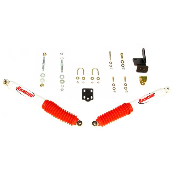 Rancho Dual Steering Damper Kit