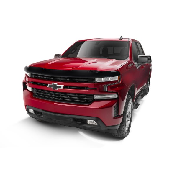 Auto Ventshade 25956 Bugflector II Dark Smoke Hood Shield for 2019-2022 Chevrolet Silverado 1500