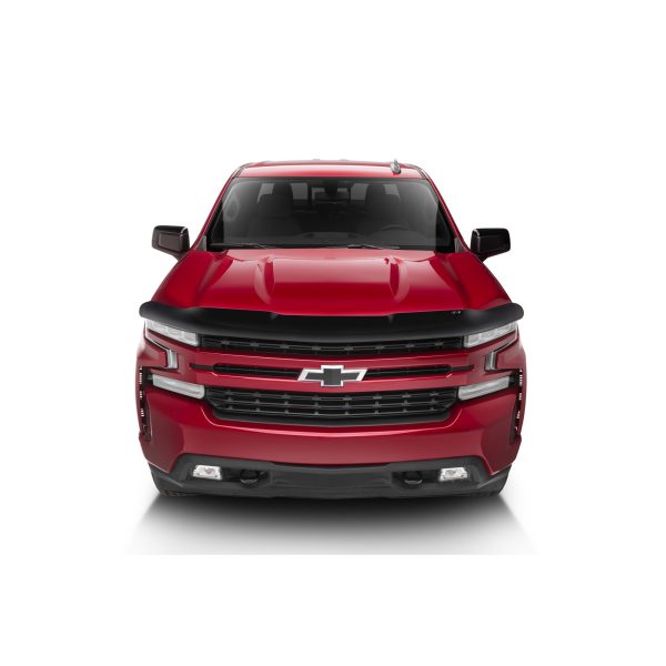 Auto Ventshade 25956 Bugflector II Dark Smoke Hood Shield for 2019-2022 Chevrolet Silverado 1500