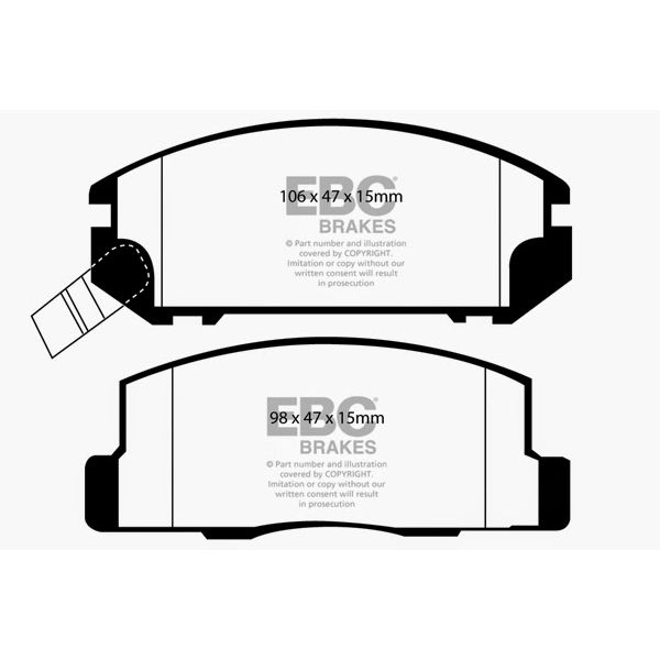 Yellowstuff Street And Track Brake Pads