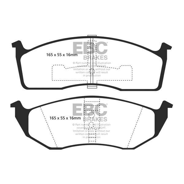 Ultimax OEM Replacement Brake Pads