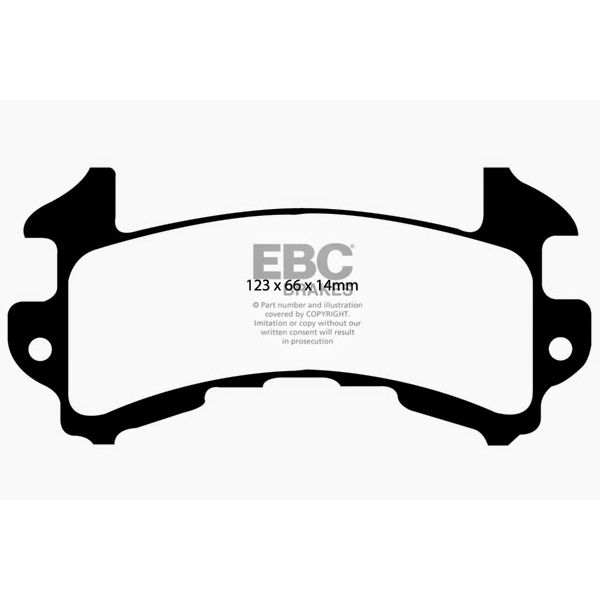 7000 Series Greenstuff Low Dust Truck/SUV Brake Pads