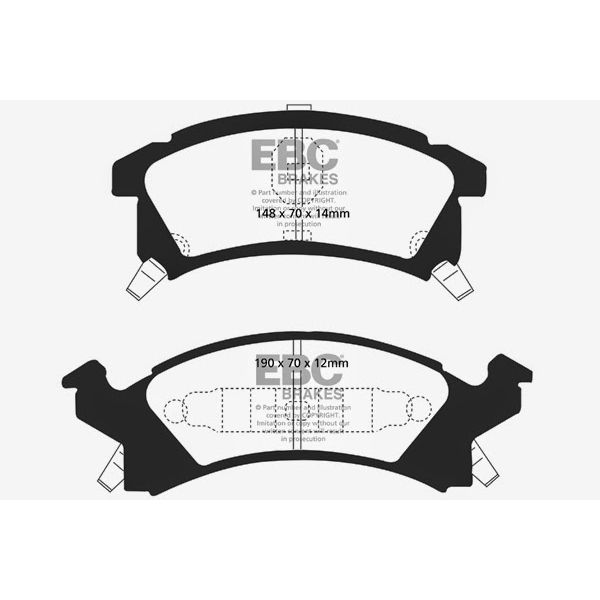 Yellowstuff Street And Track Brake Pads