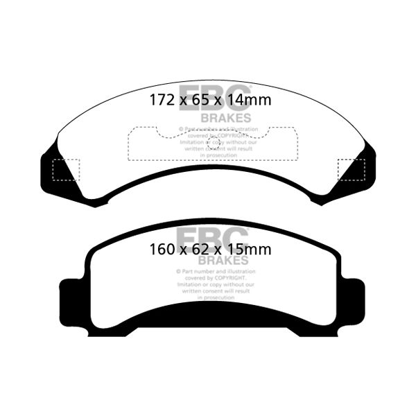 Ultimax OEM Replacement Brake Pads