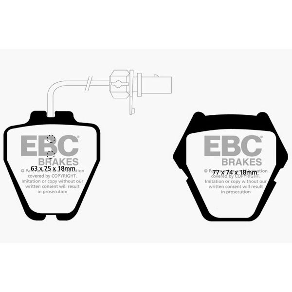 Ultimax OEM Replacement Brake Pads