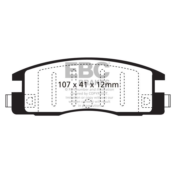 Ultimax OEM Replacement Brake Pads