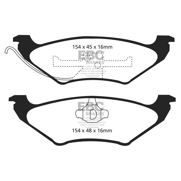 Yellowstuff Street And Track Brake Pads