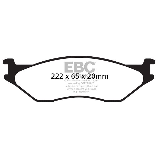 Truck/SUV Extra Duty Brake Pads