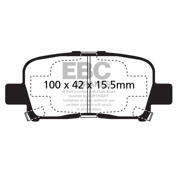 Ultimax OEM Replacement Brake Pads