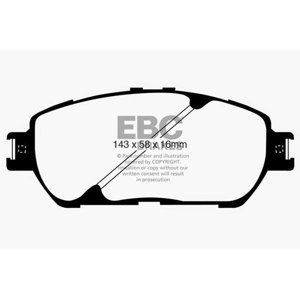 Truck/SUV Extra Duty Brake Pads