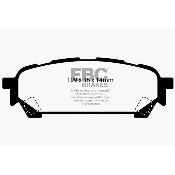 Ultimax OEM Replacement Brake Pads