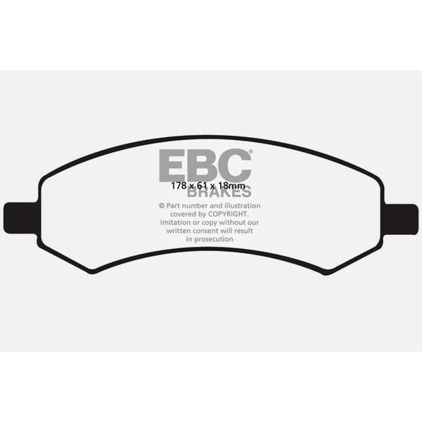 Truck/SUV Extra Duty Brake Pads