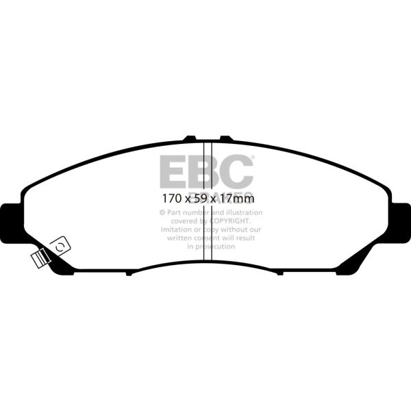 7000 Series Greenstuff Low Dust Truck/SUV Brake Pads