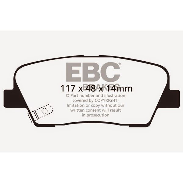 Ultimax OEM Replacement Brake Pads