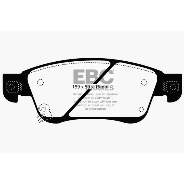 Ultimax OEM Replacement Brake Pads