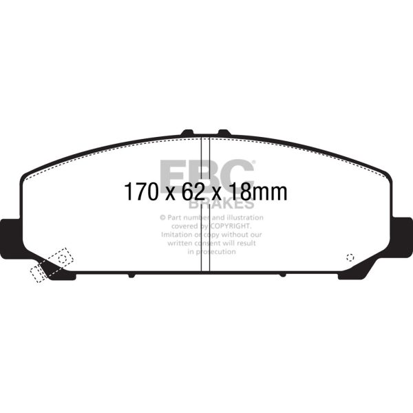 7000 Series Greenstuff Low Dust Truck/SUV Brake Pads