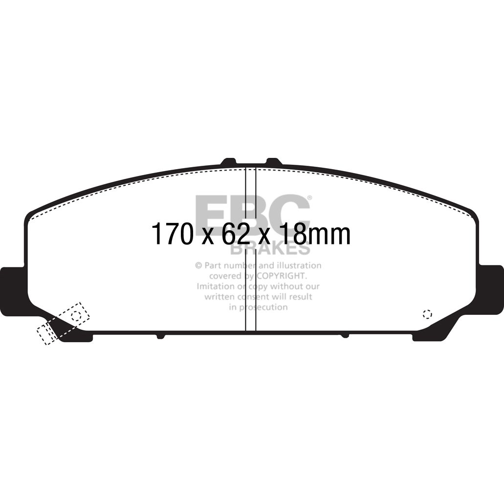 Ultimax OEM Replacement Brake Pads