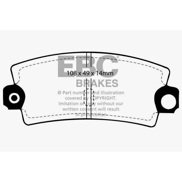 Yellowstuff Street And Track Brake Pads