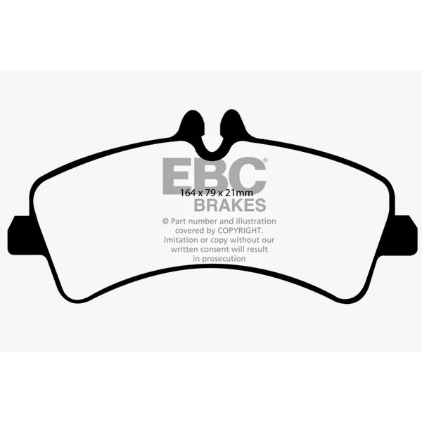 6000 Series Greenstuff Truck/SUV Brakes Disc Pads