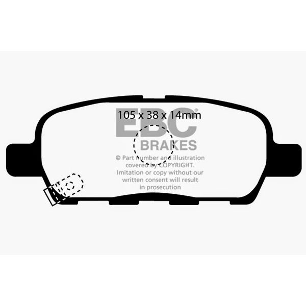 Ultimax OEM Replacement Brake Pads