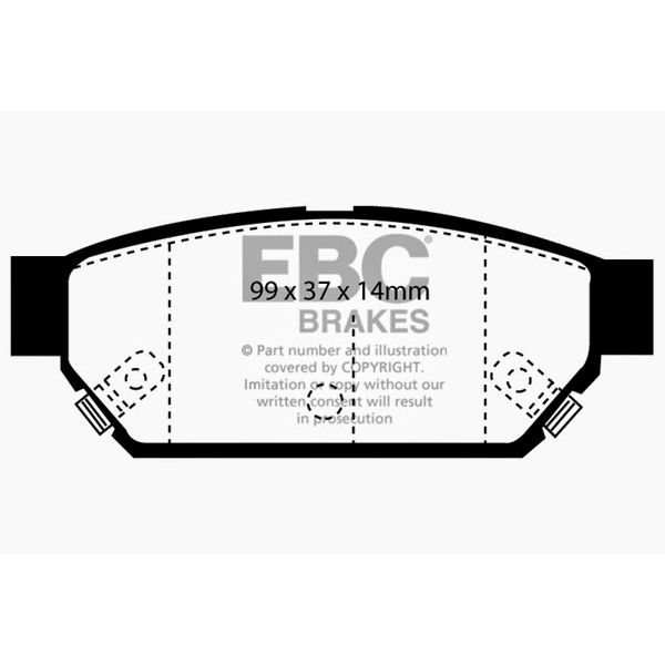 Ultimax OEM Replacement Brake Pads