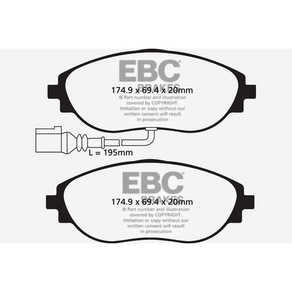 Yellowstuff Street And Track Brake Pads