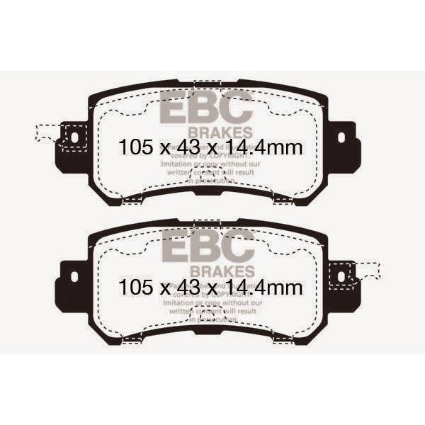 Ultimax OEM Replacement Brake Pads