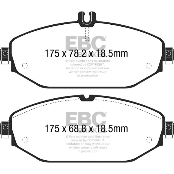 Ultimax OEM Replacement Brake Pads