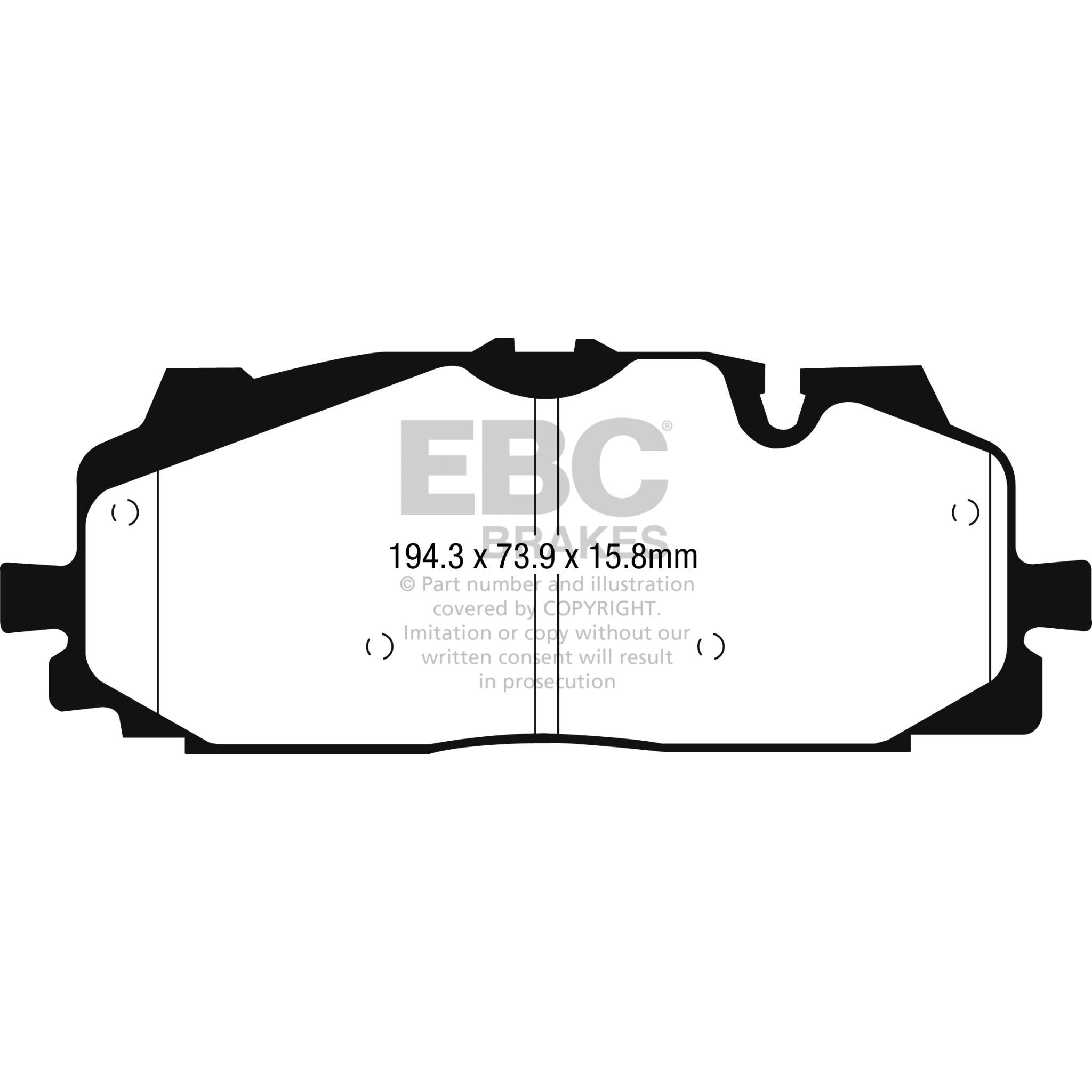 Yellowstuff Street And Track Brake Pads