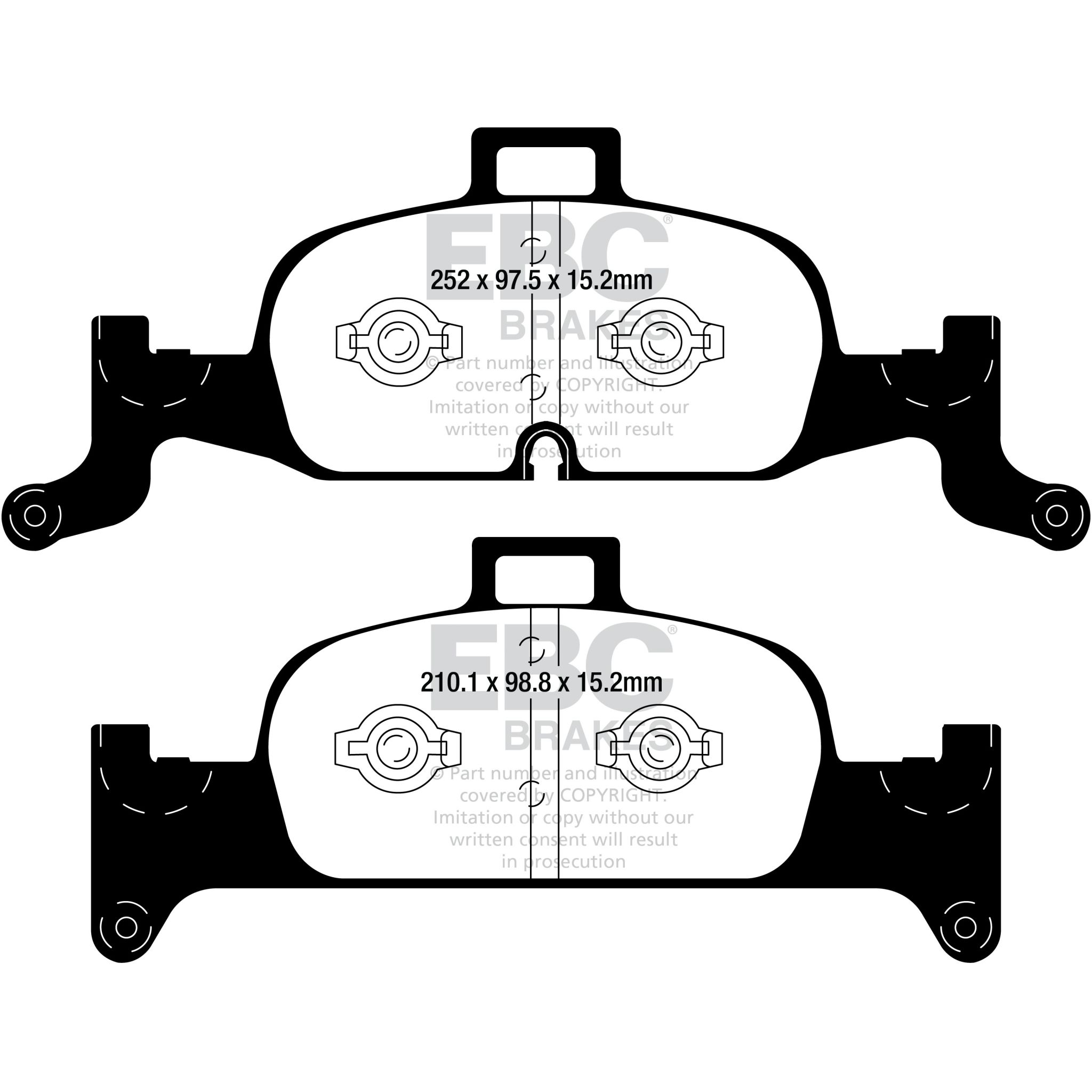 Yellowstuff Street And Track Brake Pads