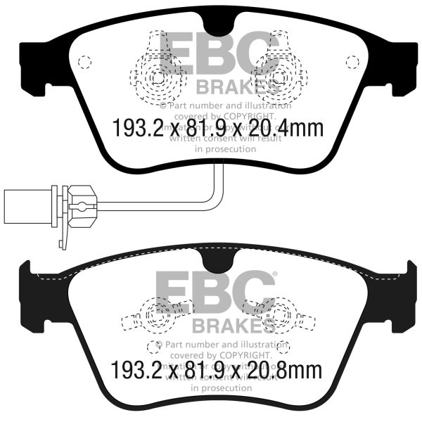 Yellowstuff Street And Track Brake Pads