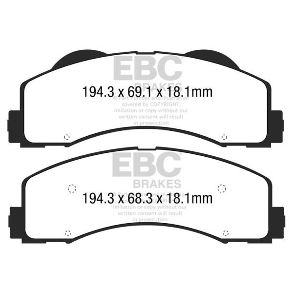 Ultimax OEM Replacement Brake Pads