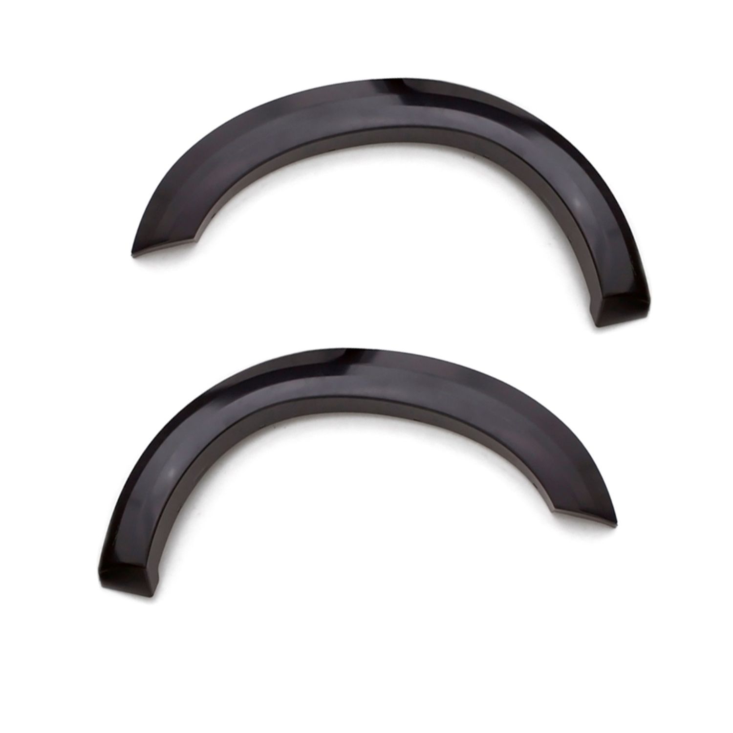 Lund EX117S Elite Series Black Extra Wide Style Smooth Finish 4-Piece Fender Flare Set for 2014-2015 Sierra 1500