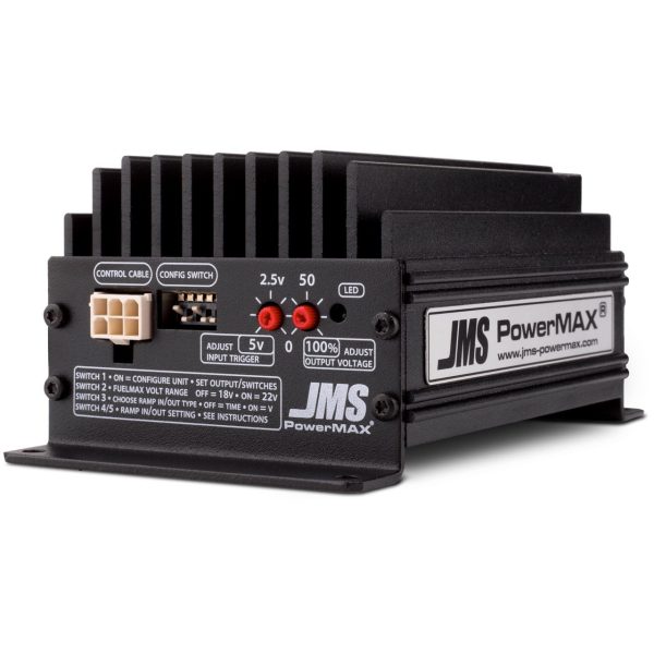 FuelMAX - Fuel Pump Voltage Booster V2 - Universal Single Output  (Activation - MAF/MAP/TPS or Ground, includes Ext pressure switch)