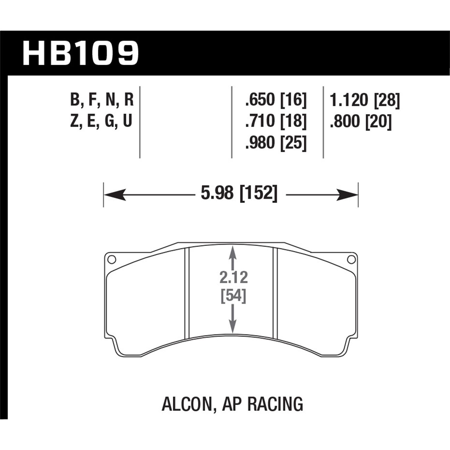 Blue 9012 Disc Brake Pad