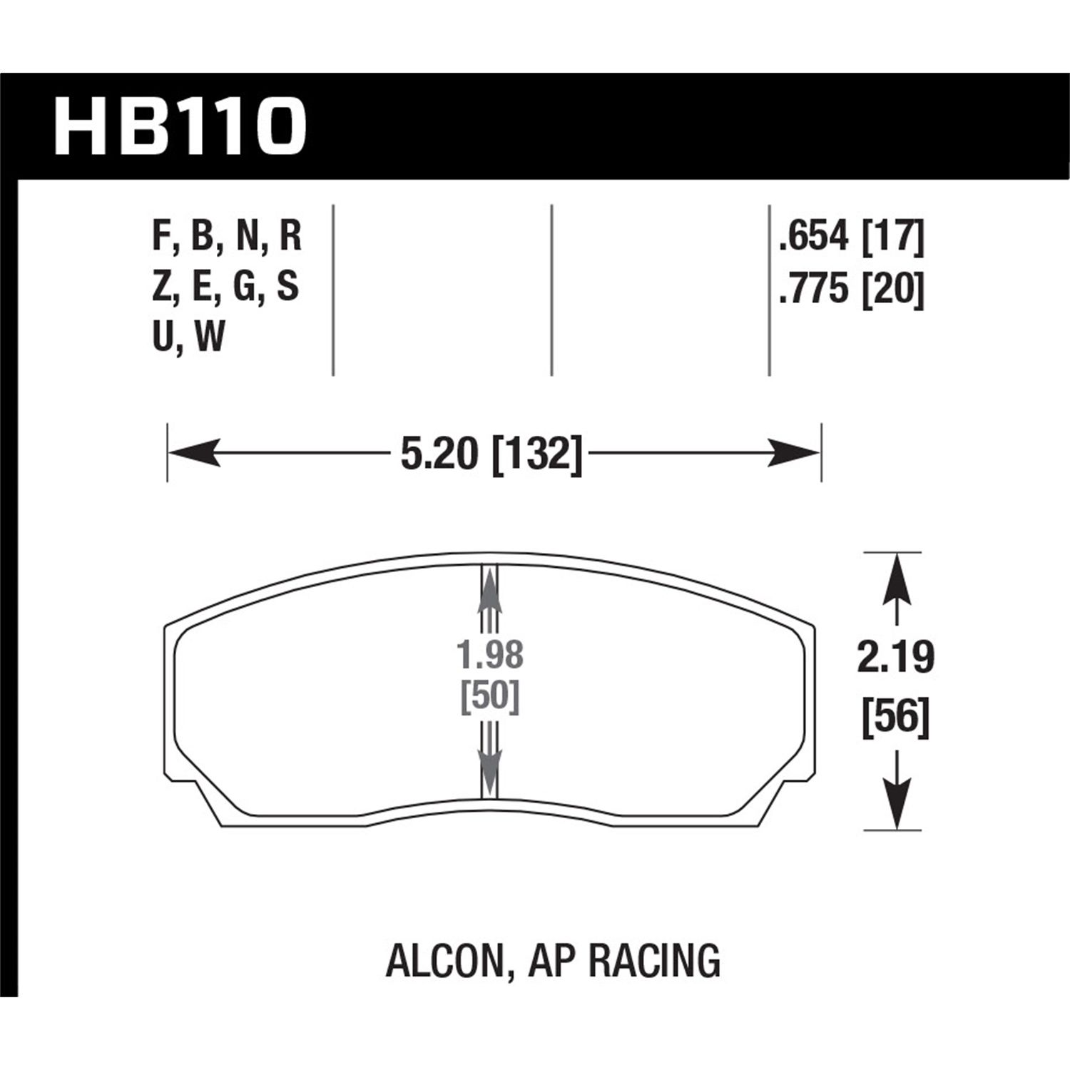 Blue 9012 Disc Brake Pad