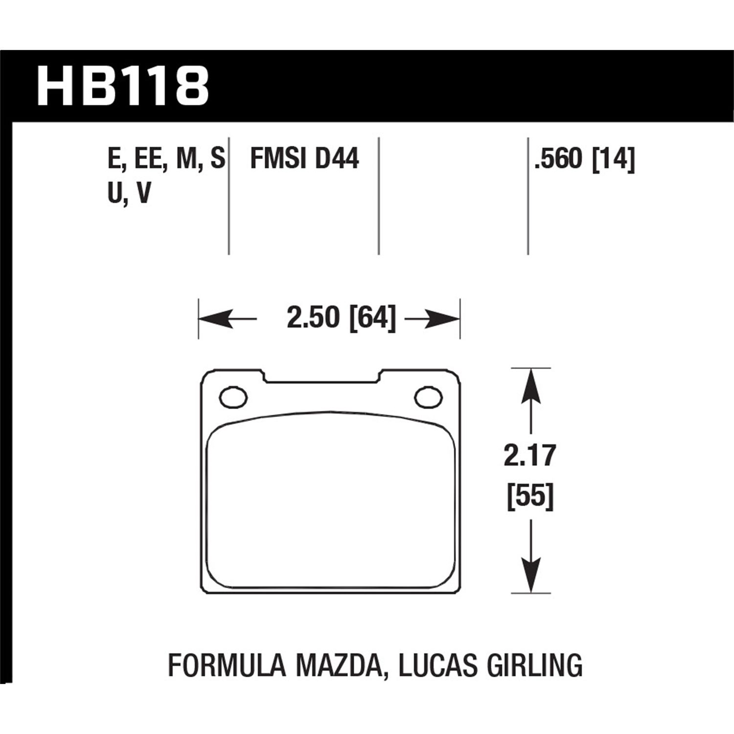 Blue 9012 Disc Brake Pad