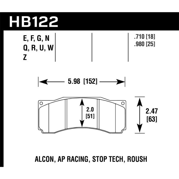 Blue 9012 Disc Brake Pad