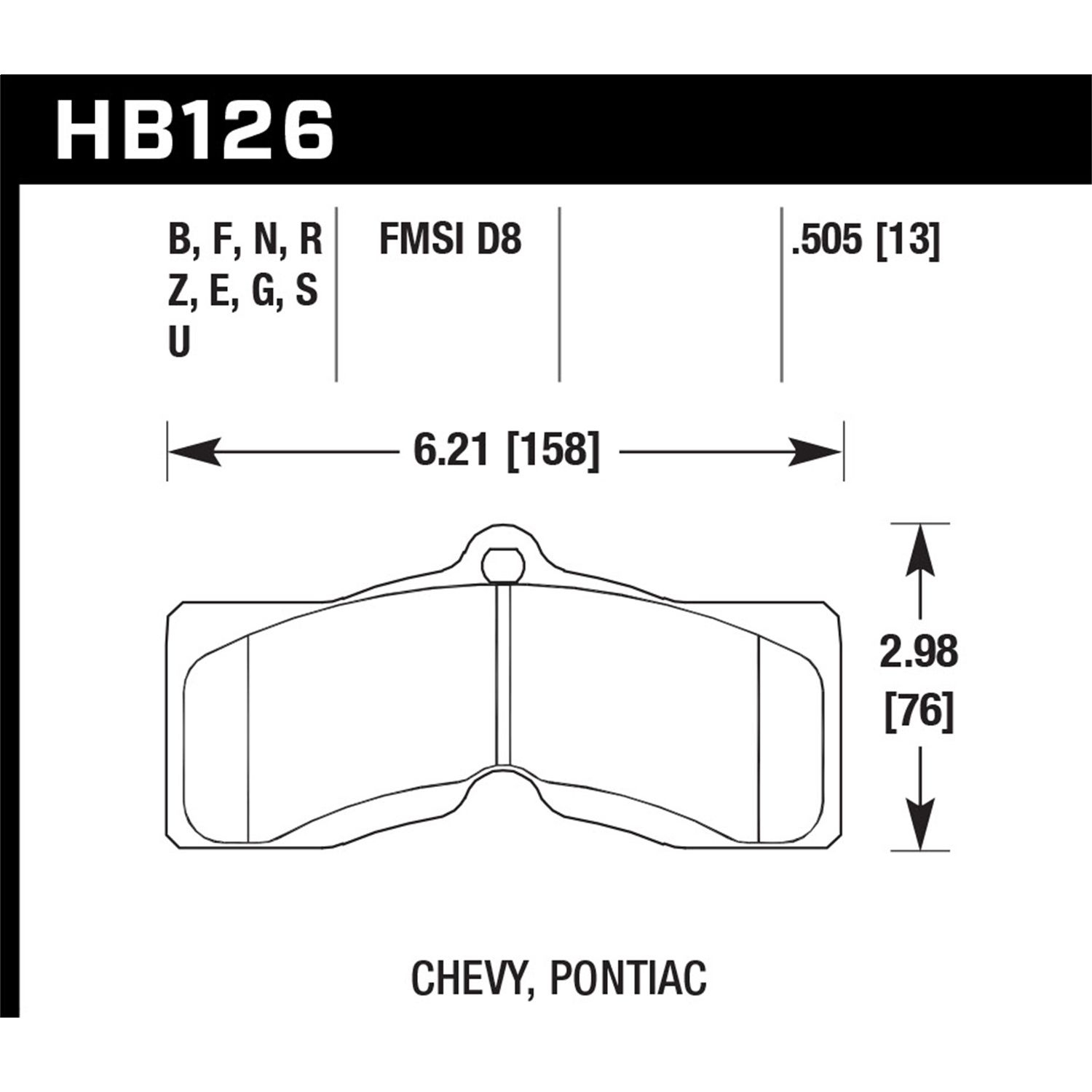 Street Race Disc Brake Pad