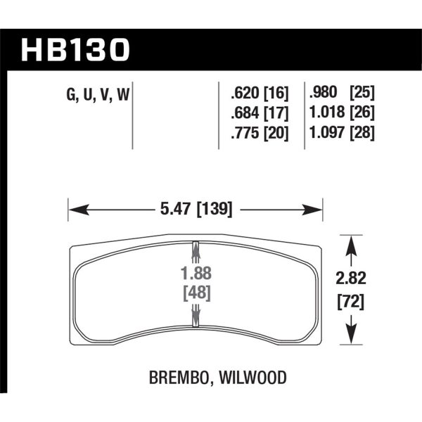 Street Race Disc Brake Pad