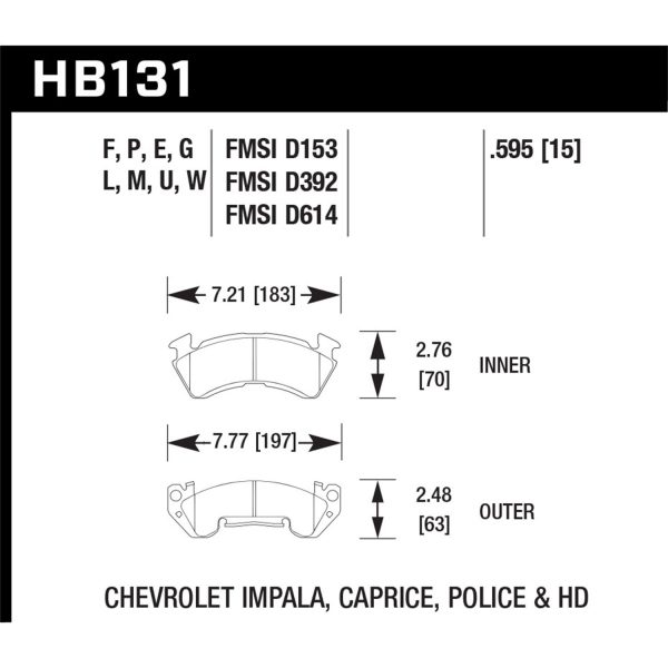 SuperDuty Disc Brake Pad