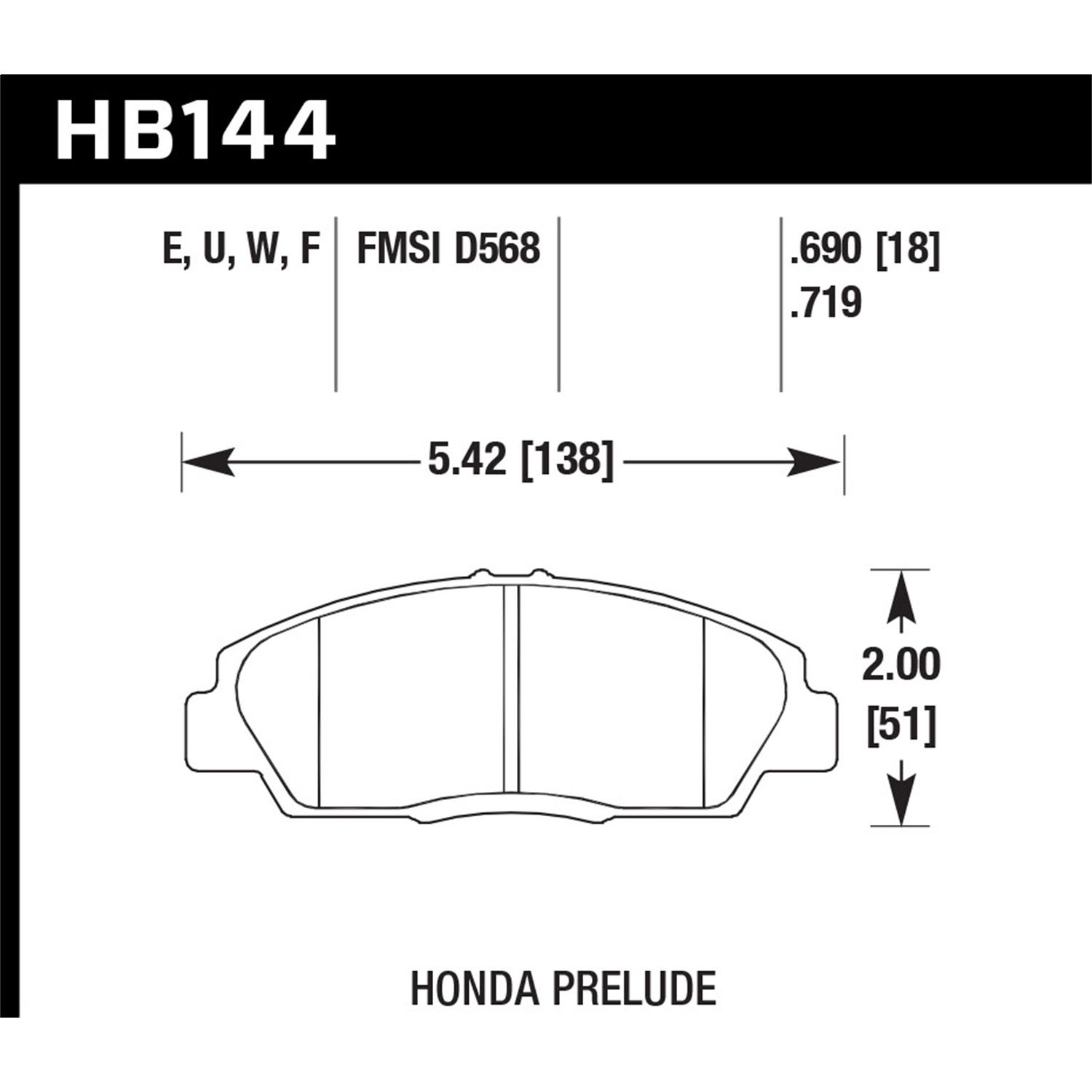 Blue 9012 Disc Brake Pad