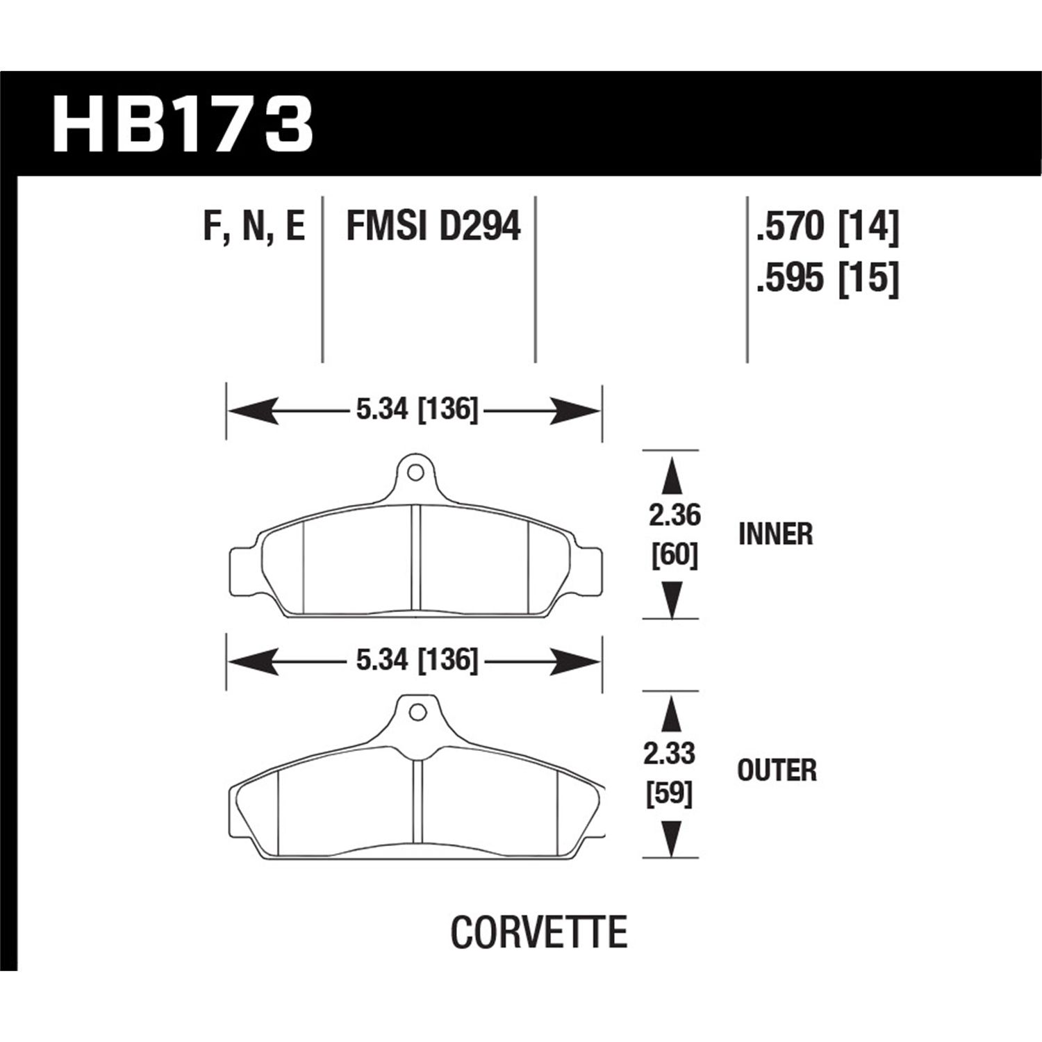 Blue 9012 Disc Brake Pad