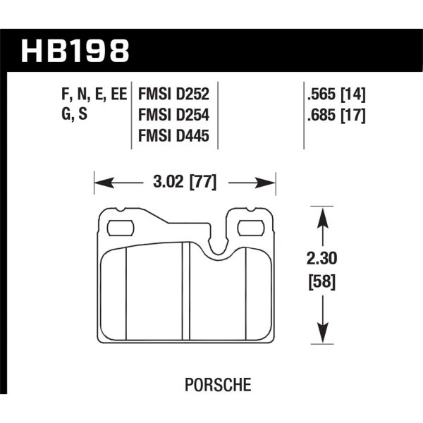 Blue 9012 Disc Brake Pad