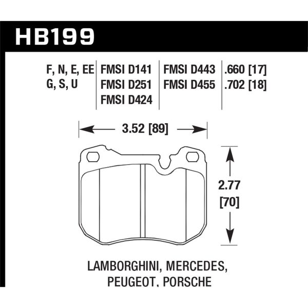 Blue 9012 Disc Brake Pad