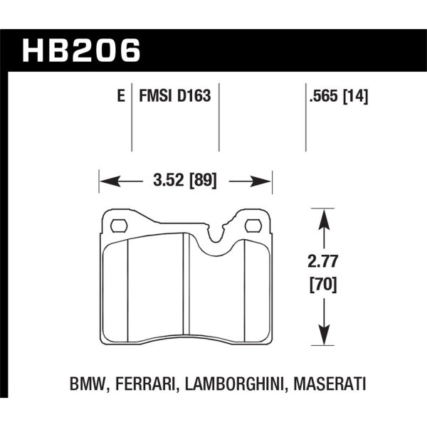 Blue 9012 Disc Brake Pad