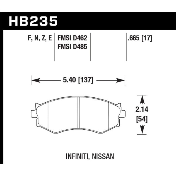 Blue 9012 Disc Brake Pad