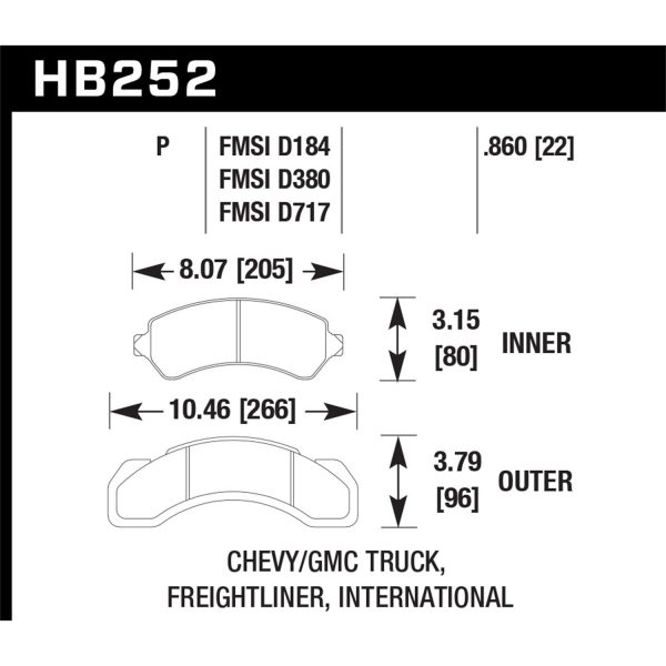 SuperDuty Disc Brake Pad