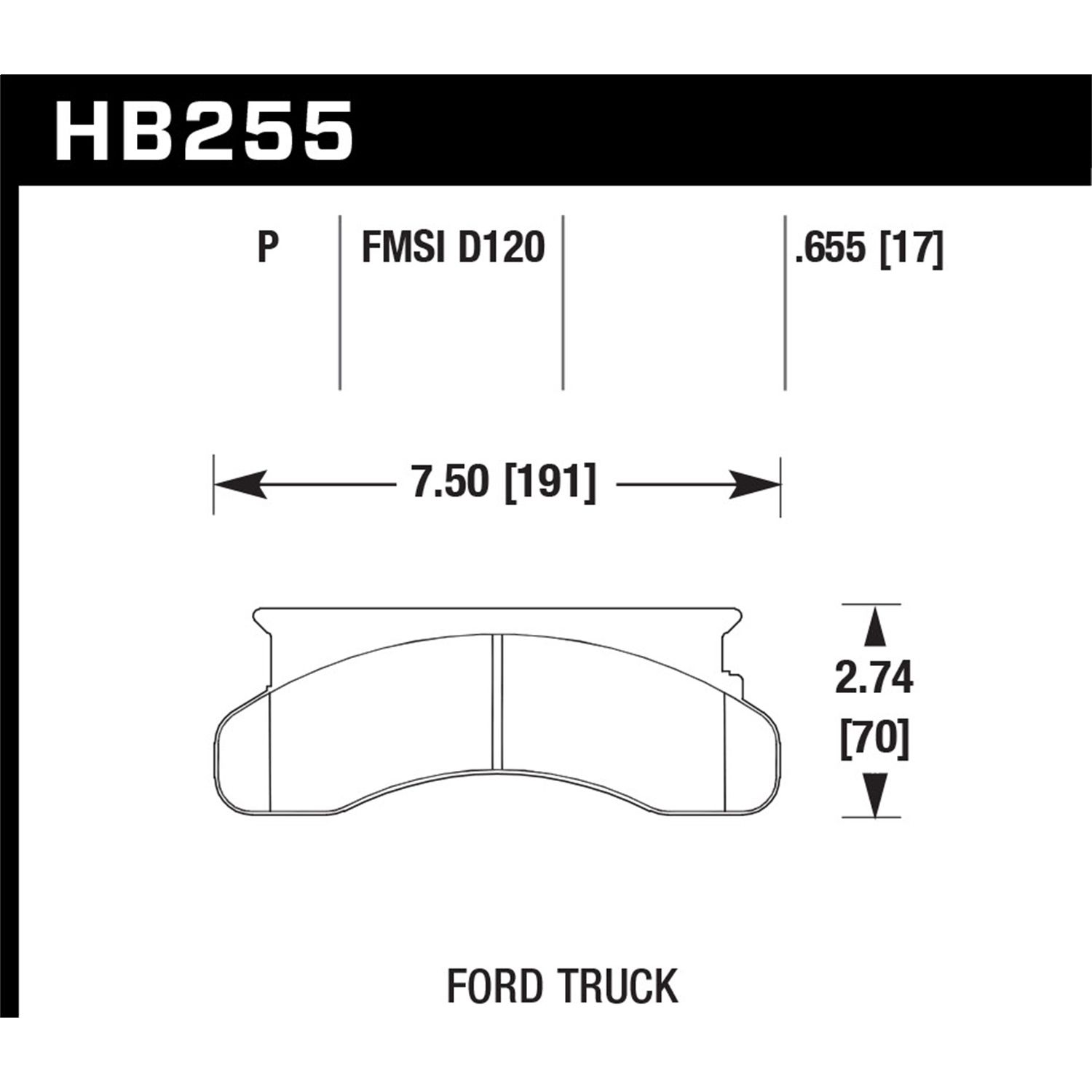 SuperDuty Disc Brake Pad