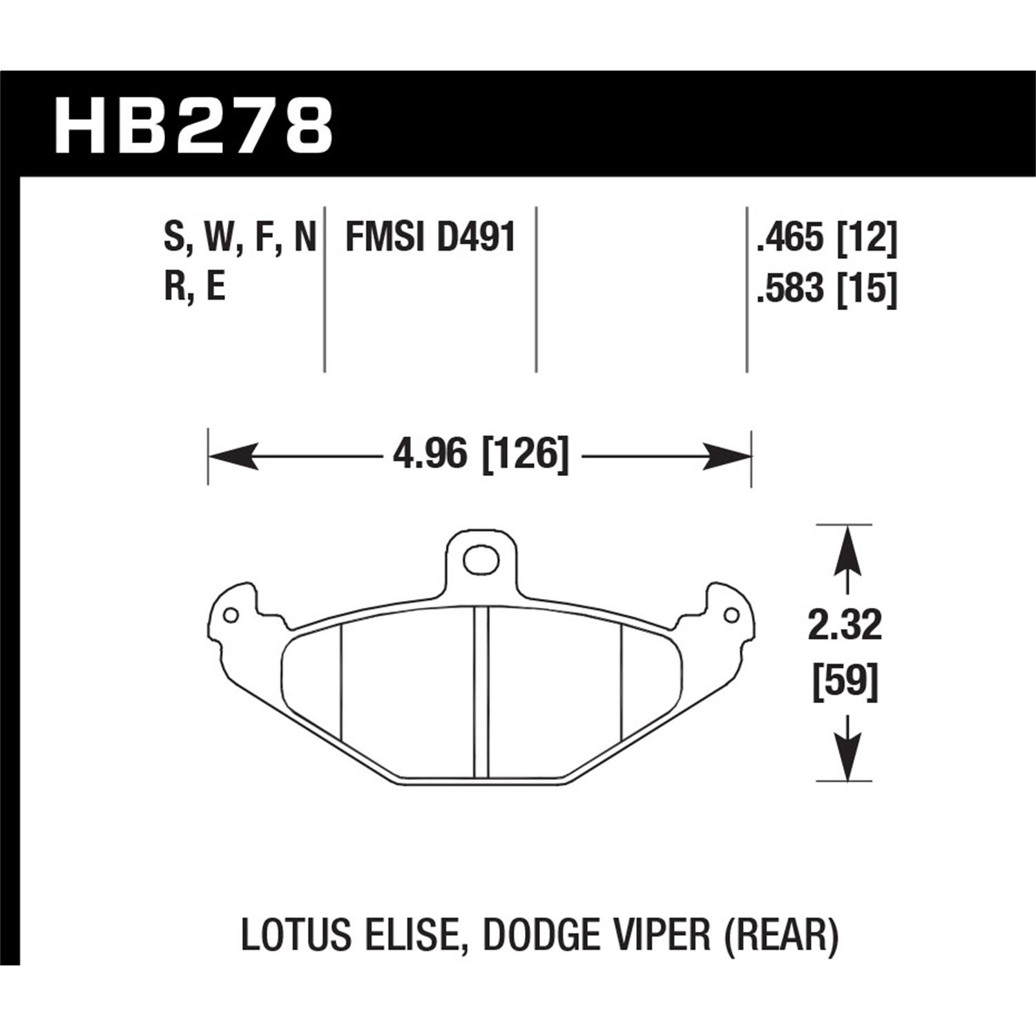 Blue 9012 Disc Brake Pad